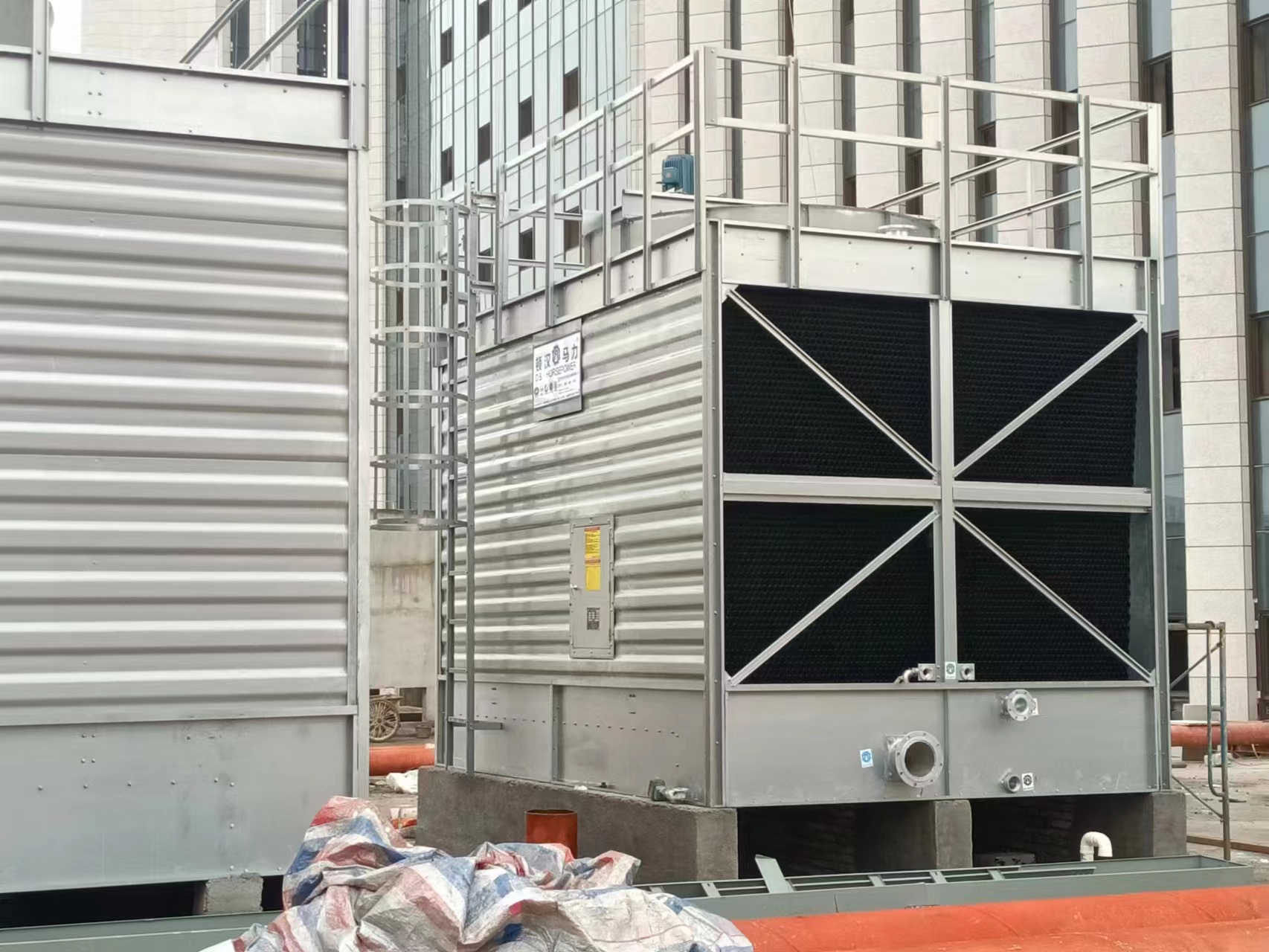 方形横流冷却塔